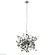 подвесной светильник crystal lux garden sp3 d400 chrome