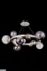 подвесная люстра molecule le7723/810 chrome