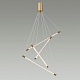 подвесной светодиодный светильник odeon light sparky 4369/40l