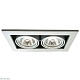 встраиваемый светильник arte lamp technika a5930pl-2si