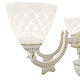 подвесная люстра arte milano 343837/6 wt+g