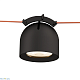 трековый однофазный светильник denkirs belty spot dk5540-bk