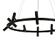 подвесная люстра kink light верония 07613-10a,19