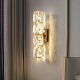 настенный светильник delight collection wall lamp a06w/4 gold/clear
