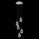каскадная люстра delight collection stilla md24001004-5a chrome/clear
