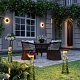 уличный светильник odeon light nature liana 7108/15gl