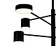 люстра на штанге kink light мекли 07650-8d,19(3000k)