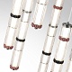 каскадная люстра odeon light l-vision collier 5456/210l