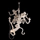 подвесная люстра loft it monkey 10314 white