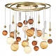 подвесная люстра odeon light modern callisto 5457/21c