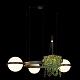 подвесной светодиодный светильник loft it jardin 10121/3 dark grey