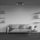 потолочный светильник maytoni technical lua c093cl-45w3k-b