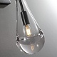 бра delight raindrop mt9093-1w black brushed gold