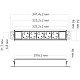 блок розеток 21 (pdu) mebax 00-00002738