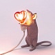 настольная лампа mouse lamp love edition usb seletti