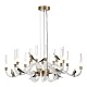 подвесная светодиодная люстра odeon light l-vision lark 5431/37l