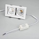 встраиваемый светильник arlight cl-kardan-s180x102-2x9w day 024138