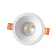встраиваемый светильник crystal lux clt 080c1 wh