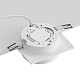 встраиваемый светильник nimbus hsbl_0130 ip20, 15вт, gx53, белый