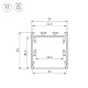 алюминиевый профиль arlight line-m-3535-2500 black 053424