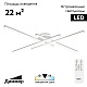 потолочная люстра citilux trent cl203640