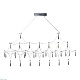 подвесная люстра st luce gravetta sl6603.103.17