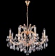 подвесная люстра crystal lux hollywood sp8 gold