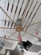 подвесная люстра odeon light classic bizet 4855/7c