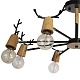 потолочная люстра loft it sven 10024/8 black