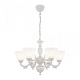 подвесная люстра arte milano 343837/6 wt+sl