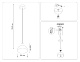 подвесной светильник ambrella light traditional tr83133