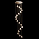 каскадная люстра delight collection terrene md13003023-18a gold