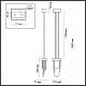 подвесной светильник odeon light foros hightech 5437/12l