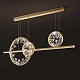 подвесная люстра delight collection xd-120b gold