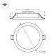 встраиваемый светодиодный светильник arlight dl-bl225-24w day white 021443