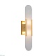 настенный светильник delight collection wall lamp f037/l gold/white