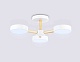 люстра на штанге ambrella light comfort linetech fl4821