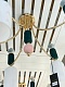 потолочная люстра odeon light classic candy 4861/5c