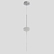 подвесной светильник crystal lux glass sp3w led chrome