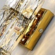 настенный светильник delight collection wall lamp a06w/4 gold/clear