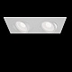 встраиваемый светильник maytoni atom dl024-2-02w