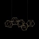 подвесной светильник delight collection lucciola md18001068-5a matt gold