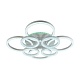 потолочная светодиодная люстра profit light 5894/4+4a wht