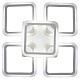 потолочная люстра natali kovaltseva spektr led lamps 81218