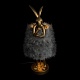 настольная лампа loft it lapine 10315/a grey fluff