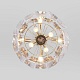 подвесная люстра eurosvet claire 60170/8 золото smart a070629