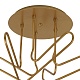 потолочная люстра mantra jazz pintura oro 6352