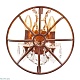 бра loft it foucaults orb crystal loft1897w