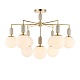 люстра на штанге lumion vivien 6580/9c