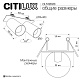 встраиваемый спот citilux axel cl512d20